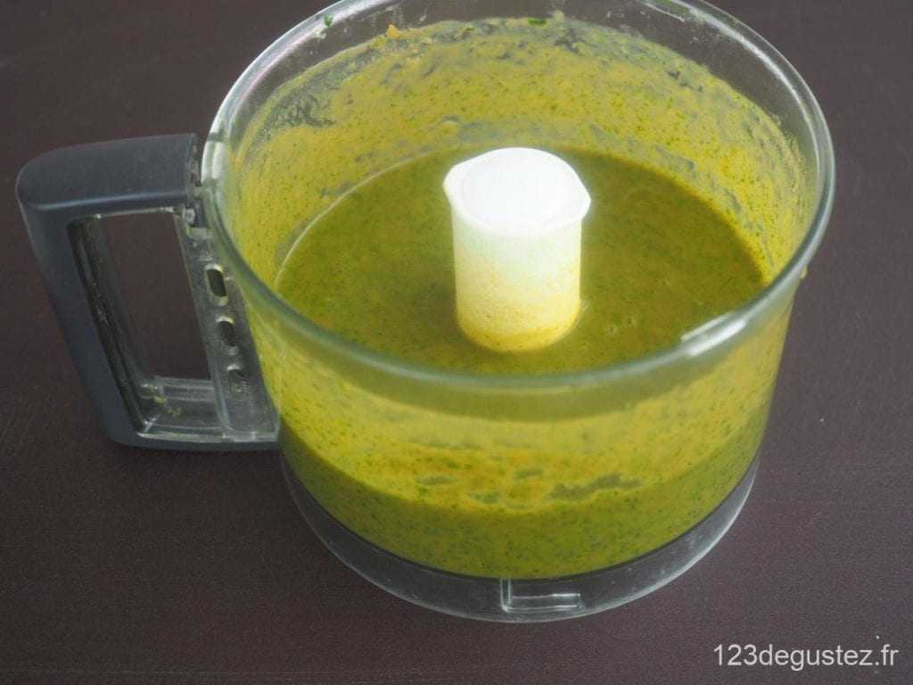 soupe de cresson et patate douce