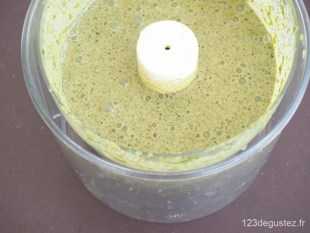 blinis orties et herbes