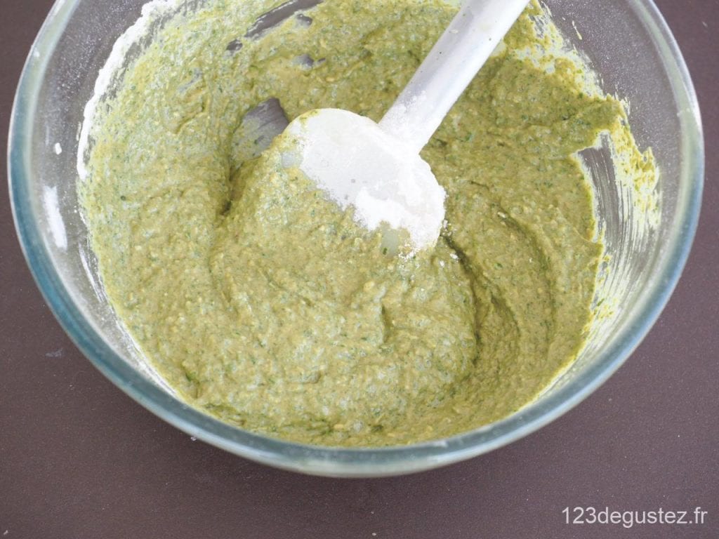 blinis orties et herbes