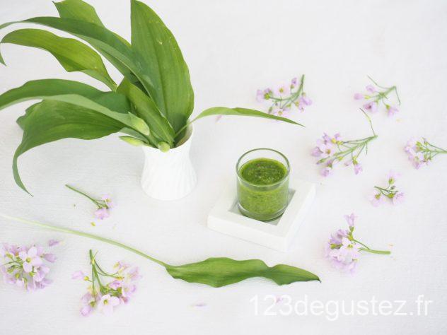 pesto ail des ours et noix