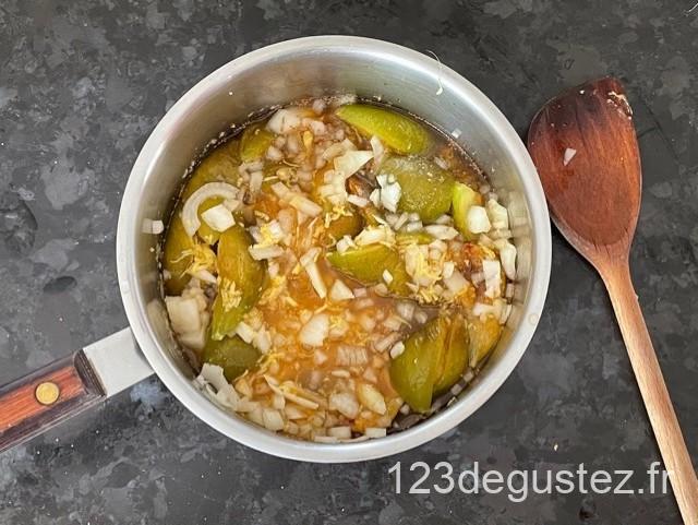 chutney de figue blanche au gingembre