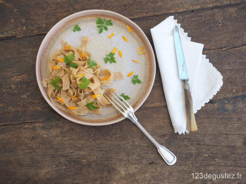 pâtes fraiches au petit épeautre