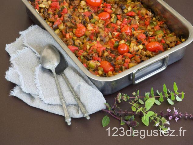 légumes d'été au four