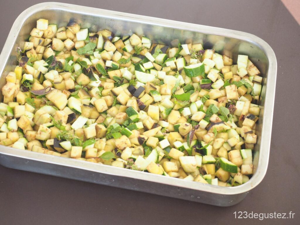 légumes d'été au four