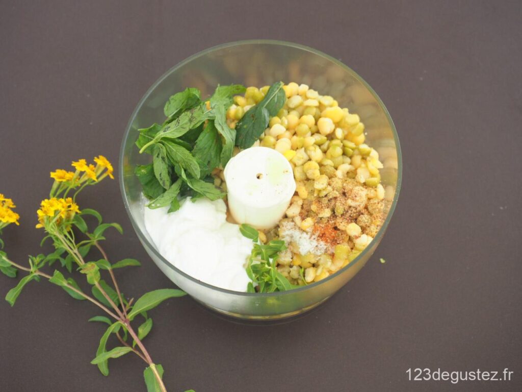 tartinade de pois cassés