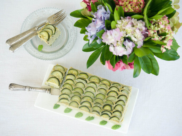 flan de courgette sans lait