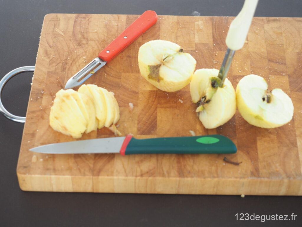 tarte aux pommes épicée