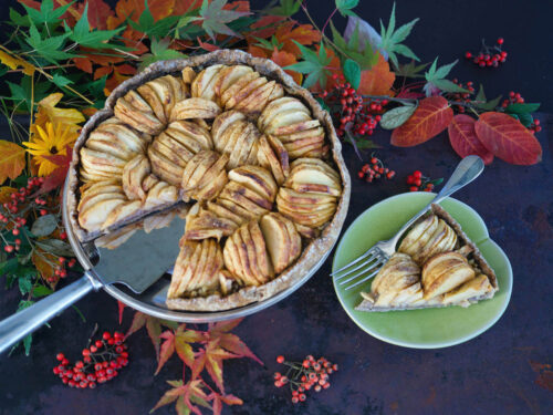 tarte aux pommes epicée