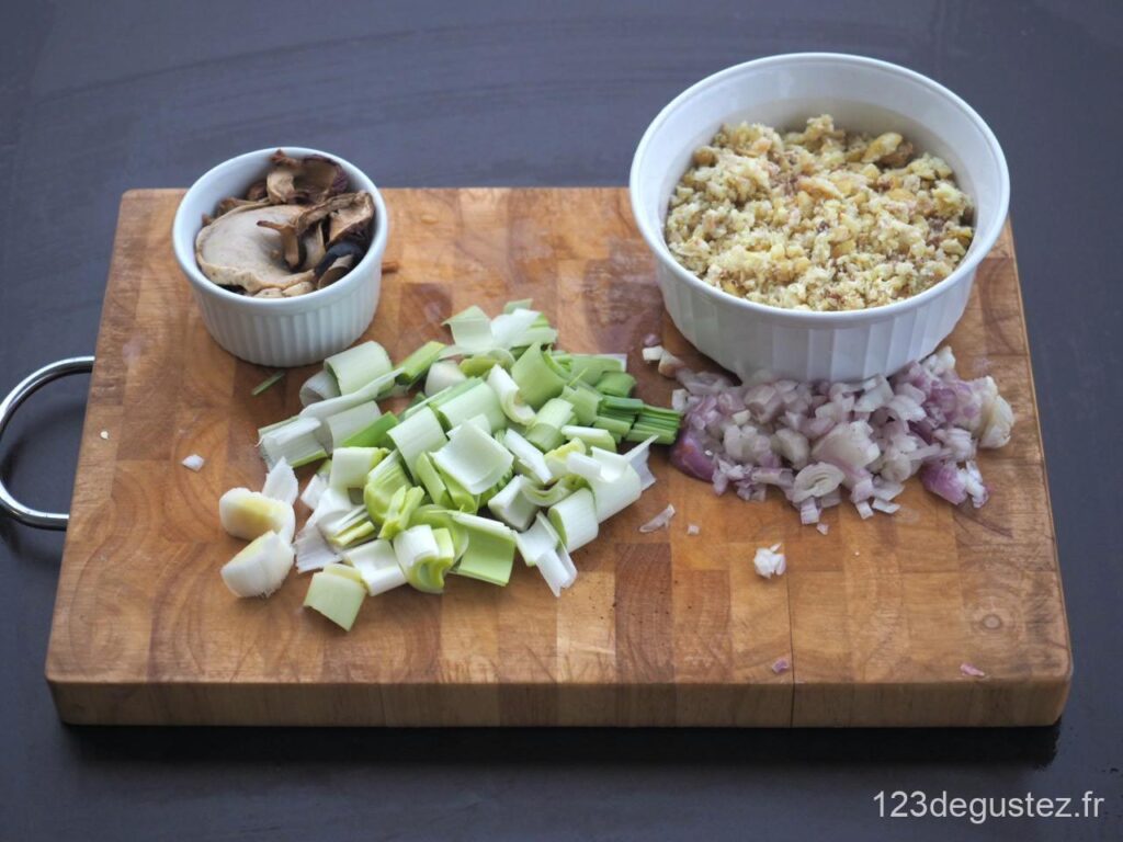 velouté de châtaignes aux cèpes