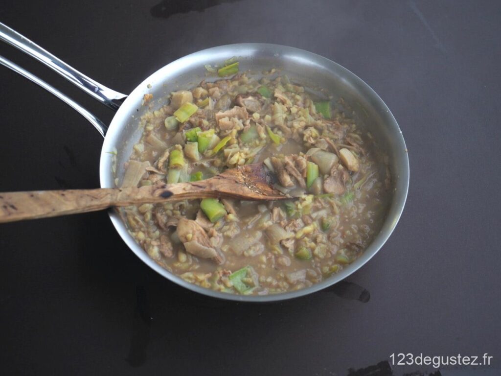 velouté de châtaigne aux cèpes