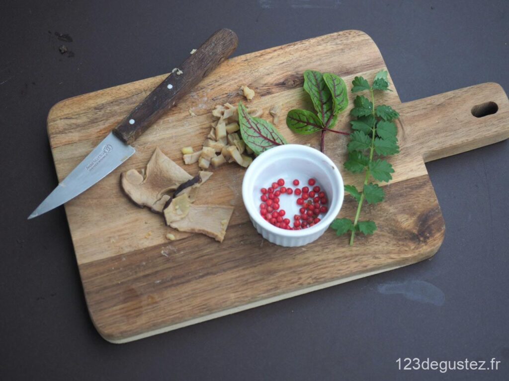 velouté de châtaignes aux cèpes