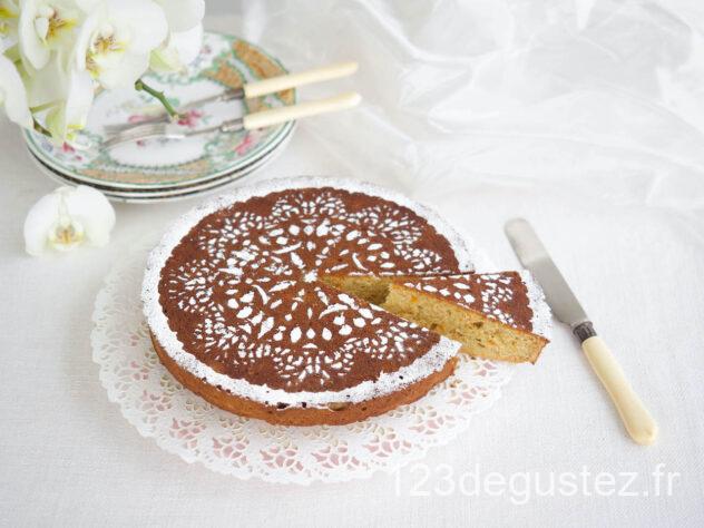 gateau frangipane et clémentine