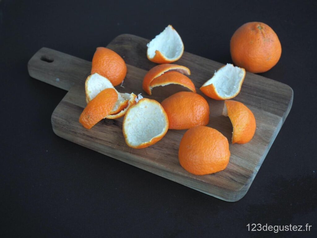 zeste de mandarine antigaspi
