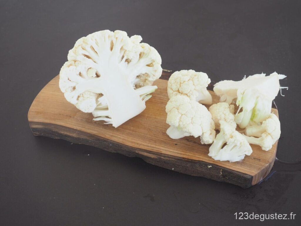gratin de chou fleur à la raclette