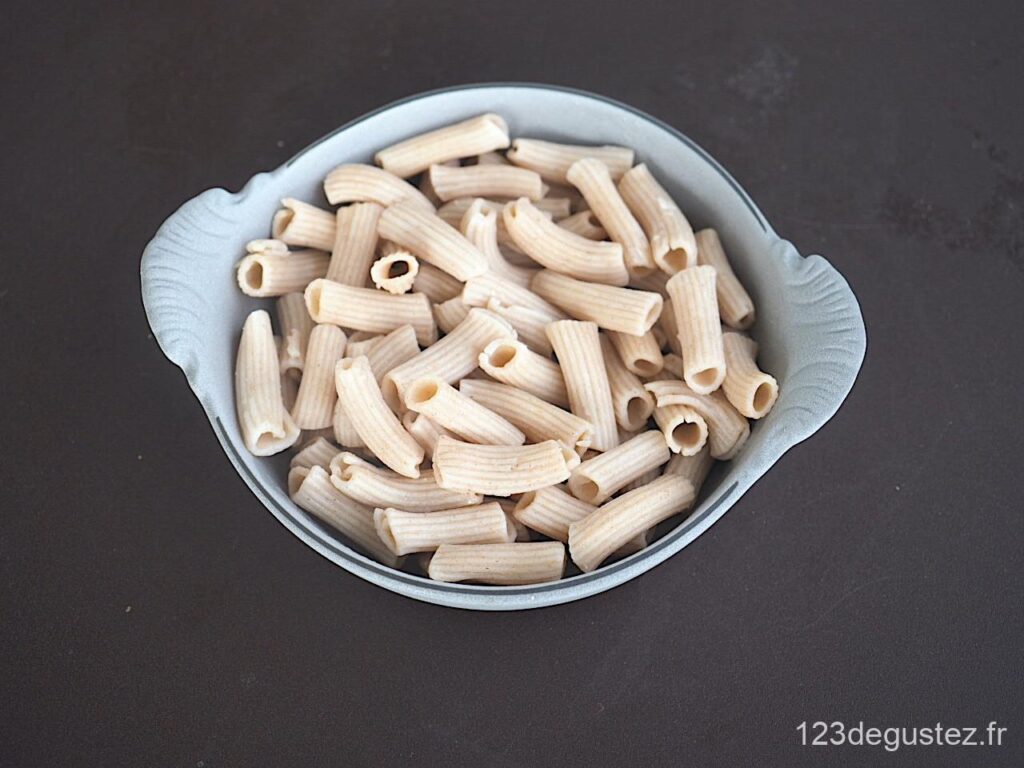 gratin de pâte léger