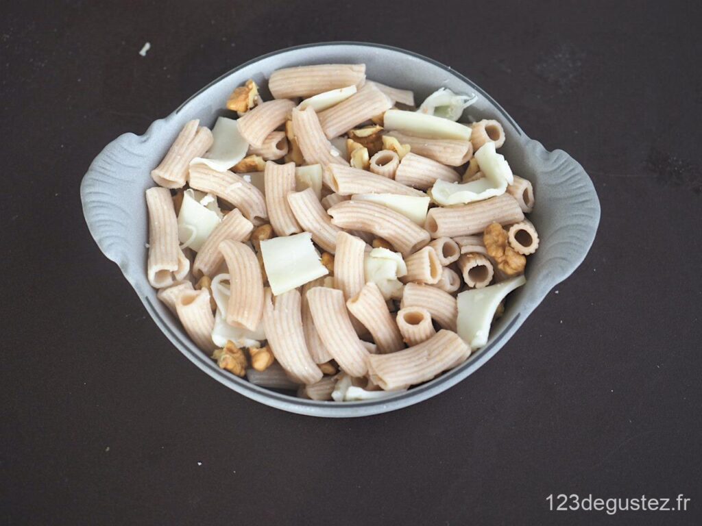 gratin de pâte léger