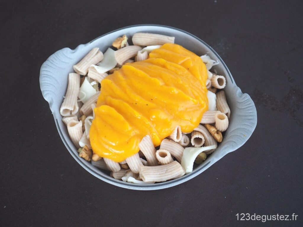 gratin de pâte léger