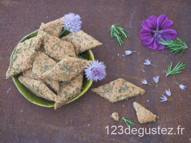 crackers au levain