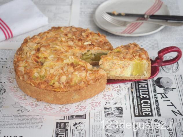 tarte poireau et truite fumée