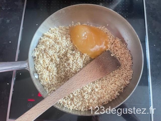 croquant sésame et miel