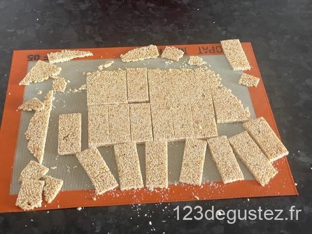 croquant sésame et miel