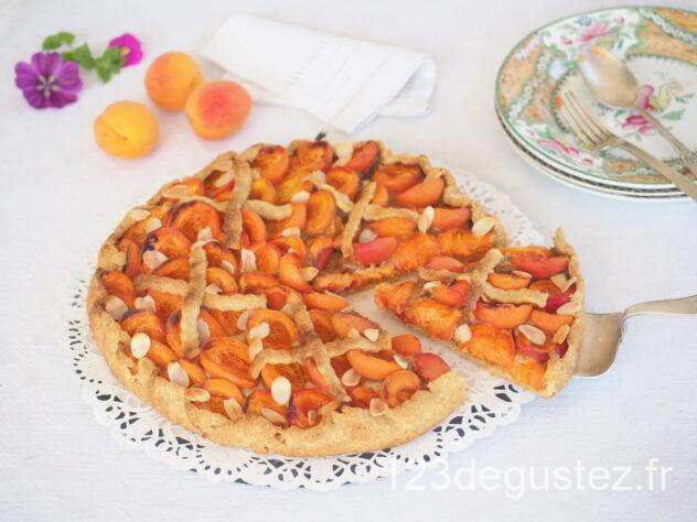 tarte abricot amande