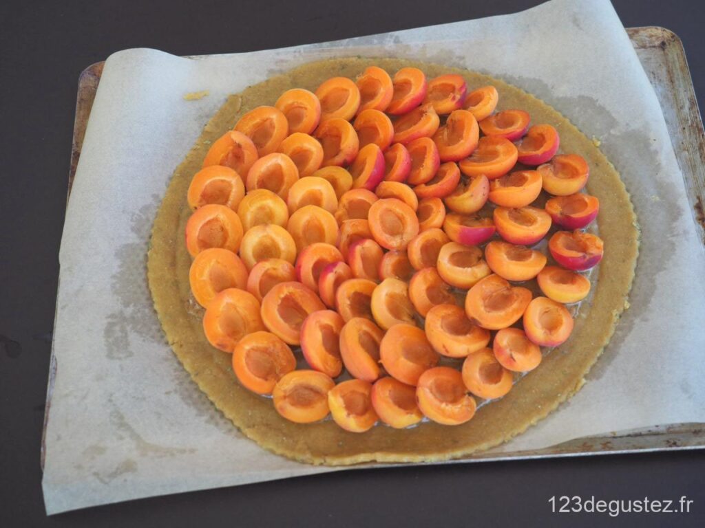 tarte abricot amande