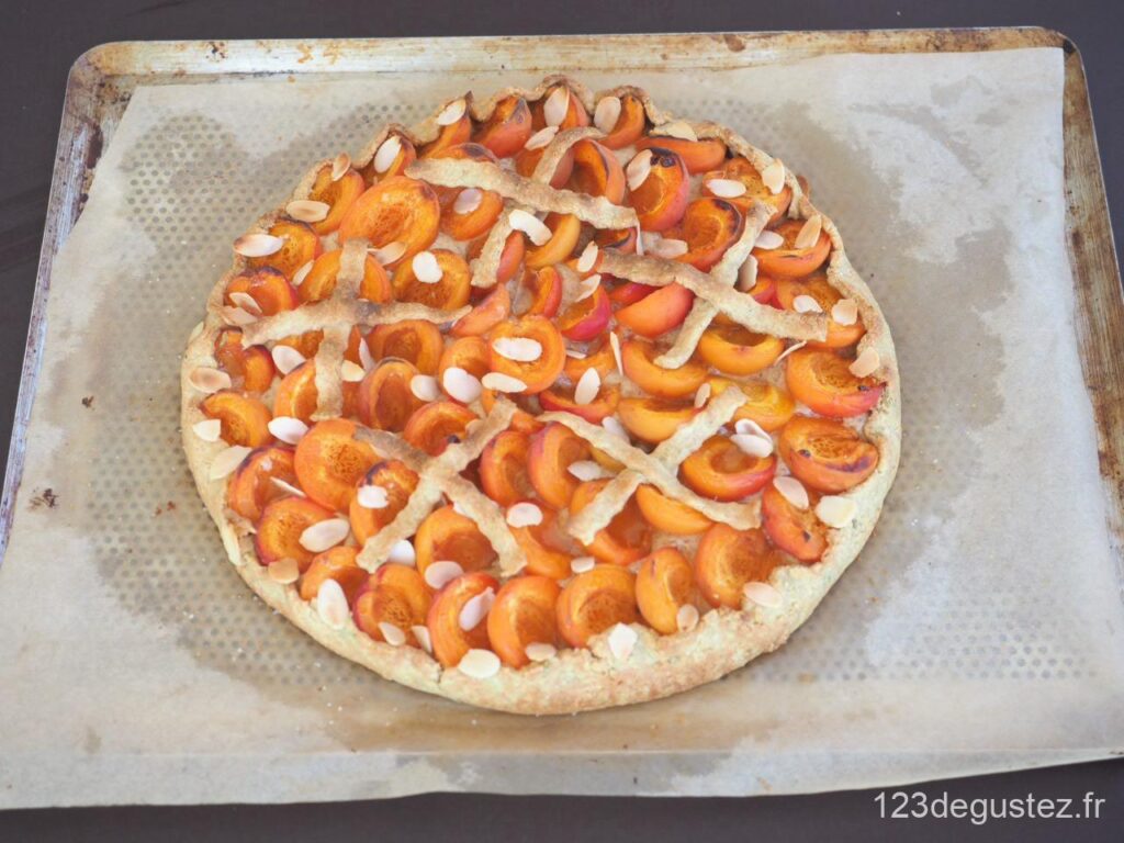 tarte abricot amande