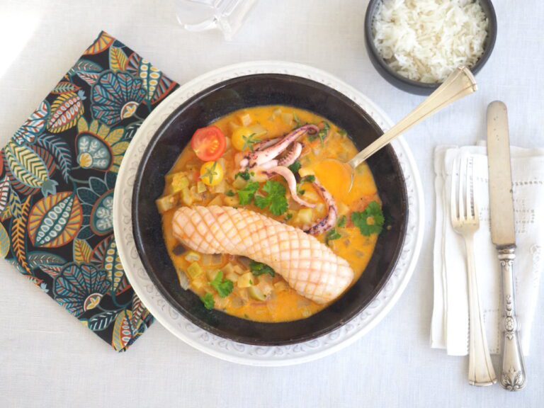 calamar à la crétoise