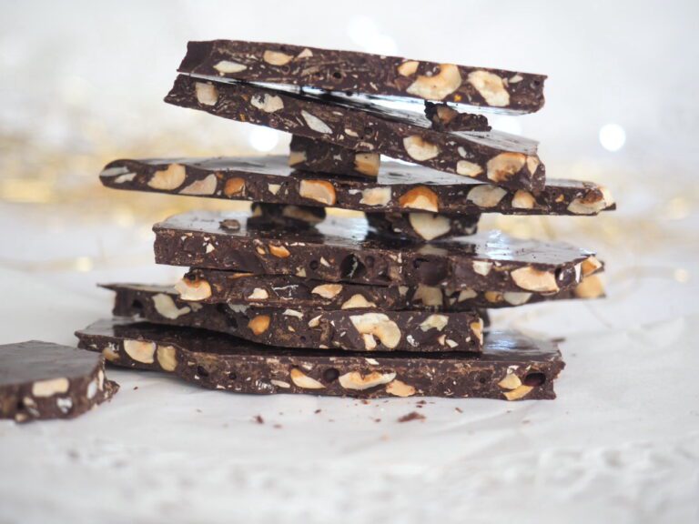 chocolat croustillant aux noisettes