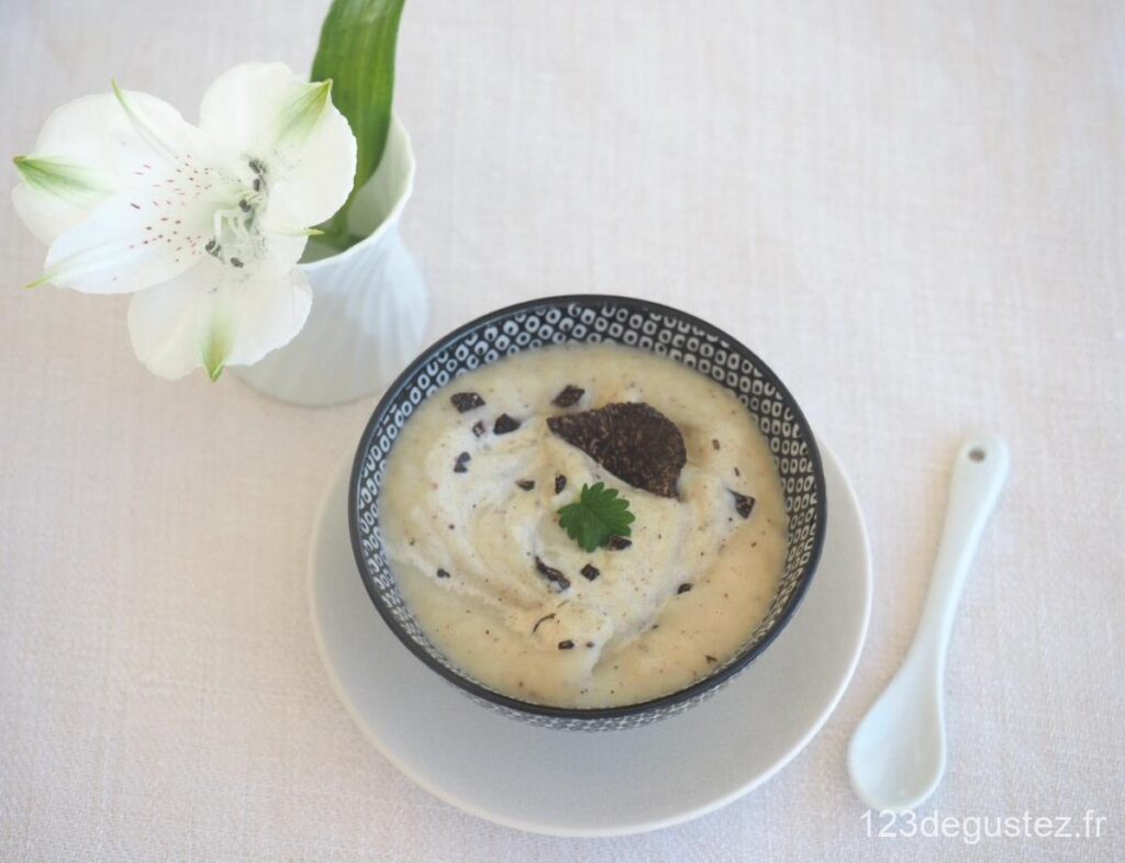 velouté de céleri aux truffes