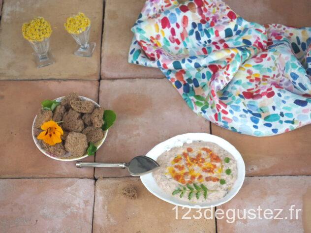 rillettes de truite fumée