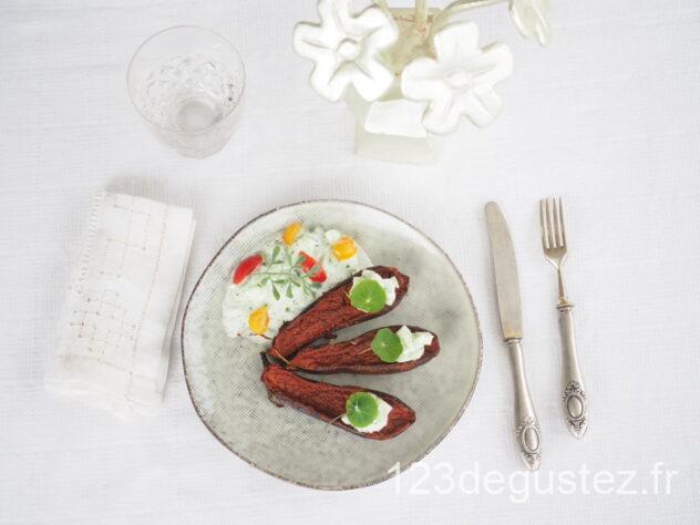 aubergines aux épices