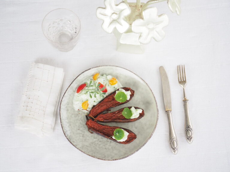 aubergines aux épices