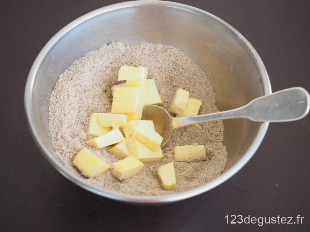 crumble sarrasin noisette