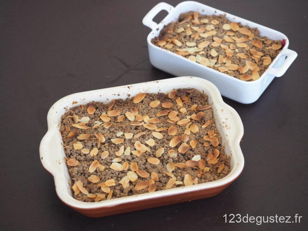 crumble sarrasin noisette 