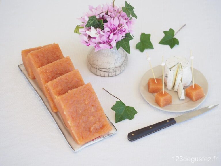 pâte de coing façon portugaise