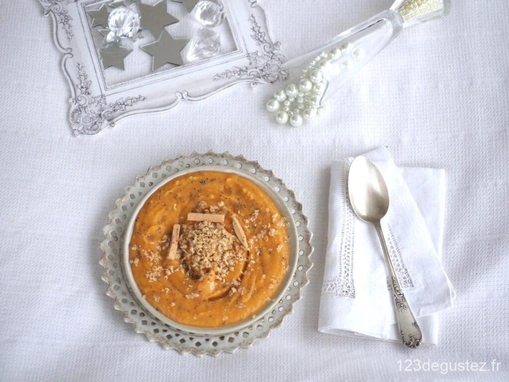 velouté d'hiver aux légumes racines