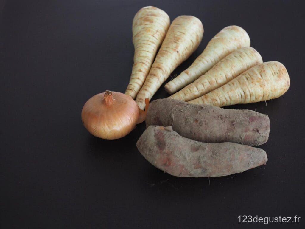 velouté légumes racines