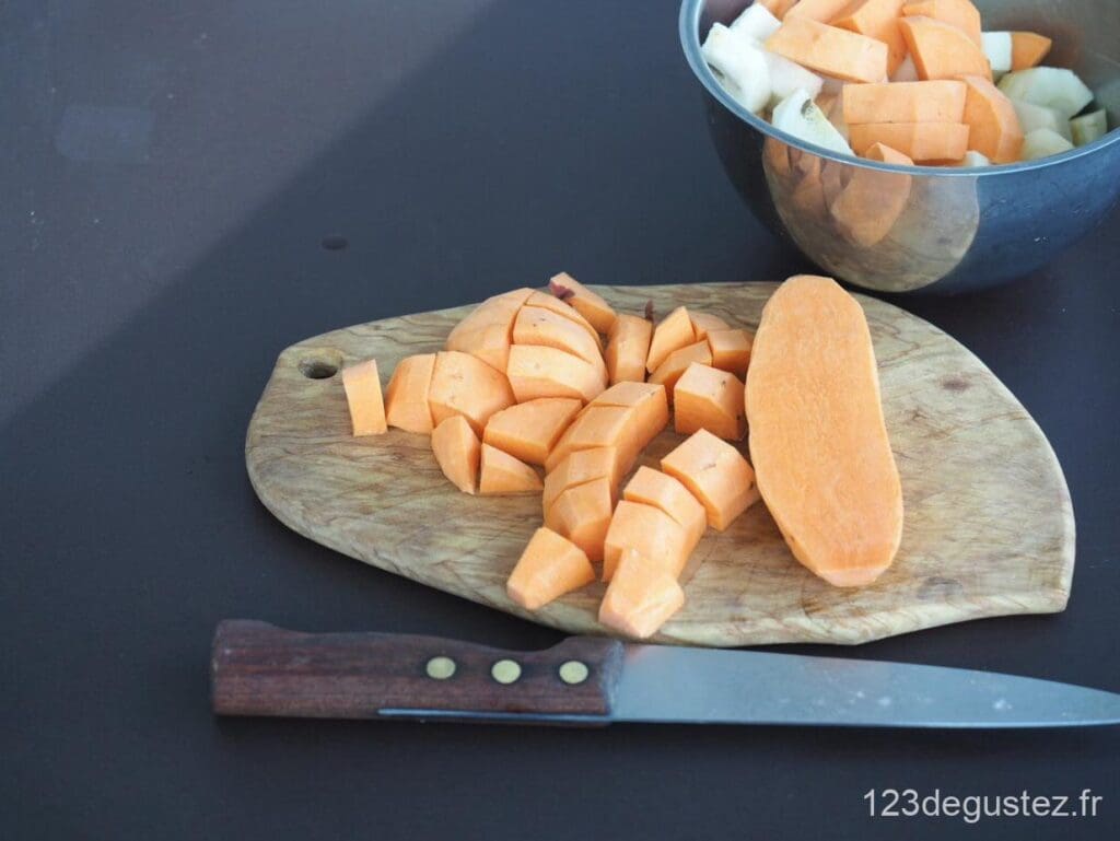 velouté d'hiver patate douce
