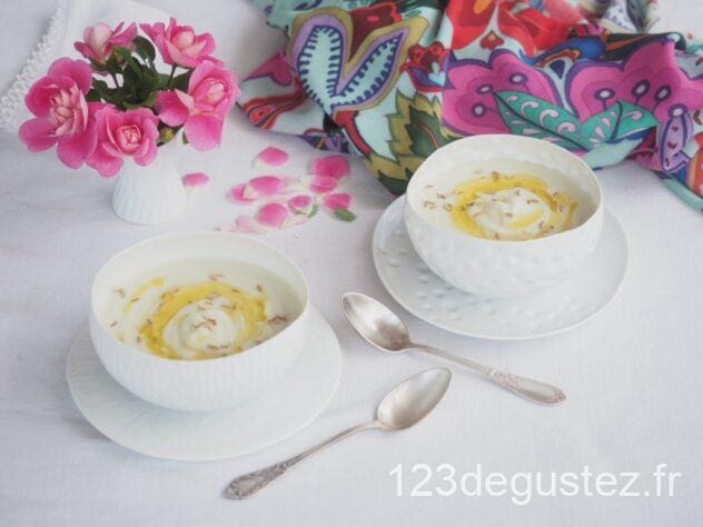 velouté de chou fleur au cumin