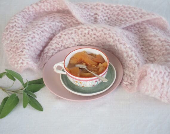 Pommes confites caramel beurre salé