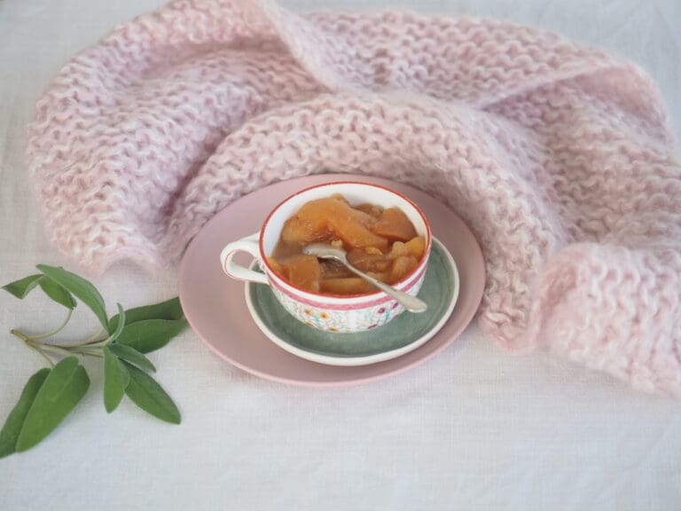 Pommes confites caramel beurre salé