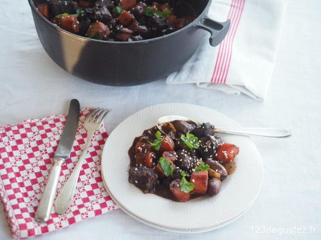 Boeuf carottes aux épices