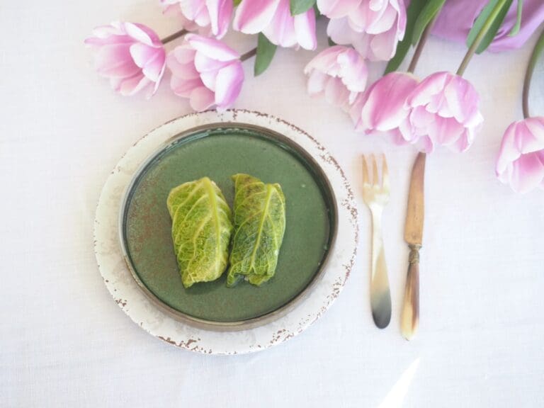 Chou farci végétarien