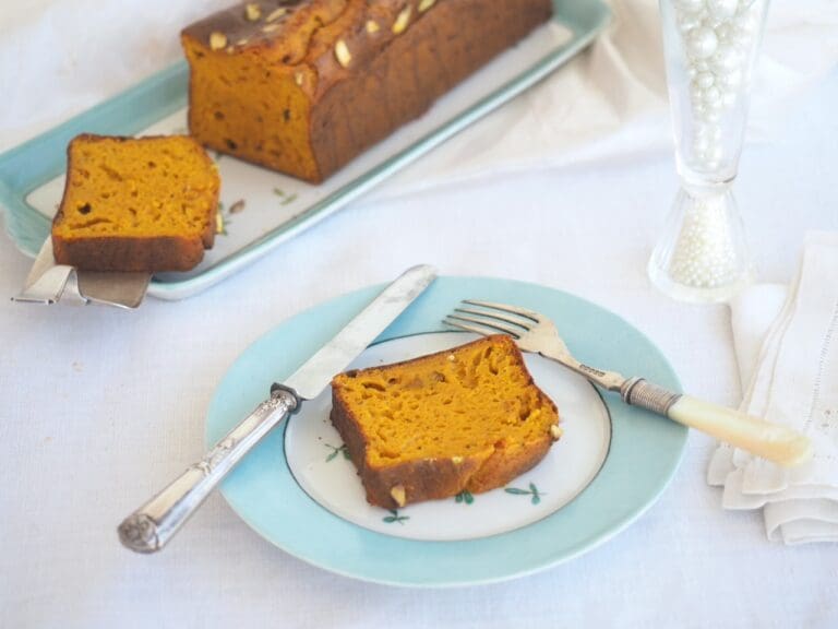 cake potimarron et cèpes