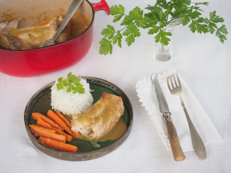 lapin moutarde et epices